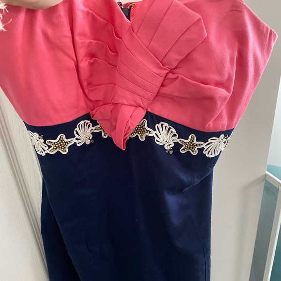 Lilly Pulitzer Strapless Dress - Picture 1 of 4